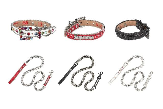 B.B. Simon Studded Dog Collar - spring summer 2022 - Supreme