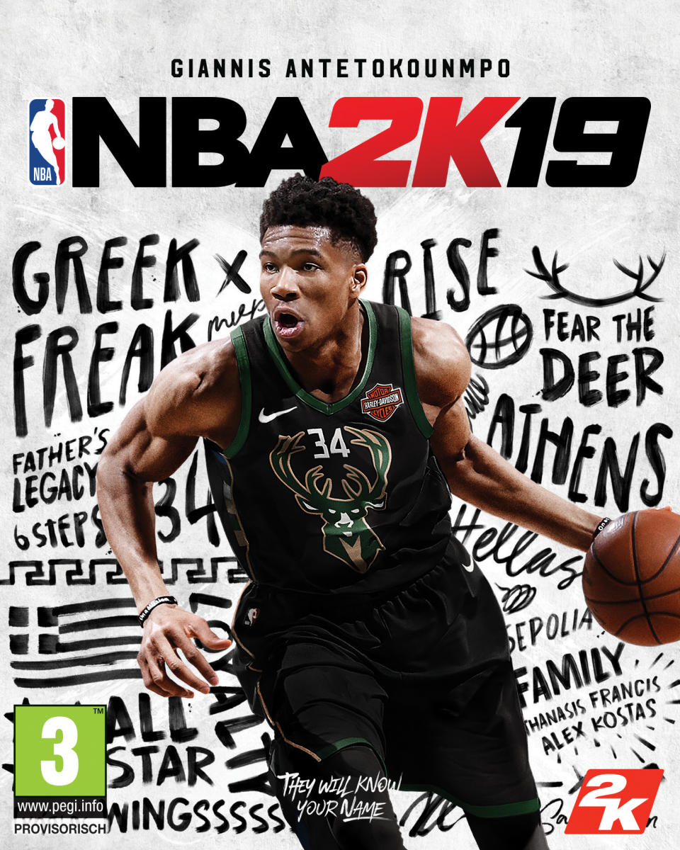 2K19, Giannis Antentokounmpo