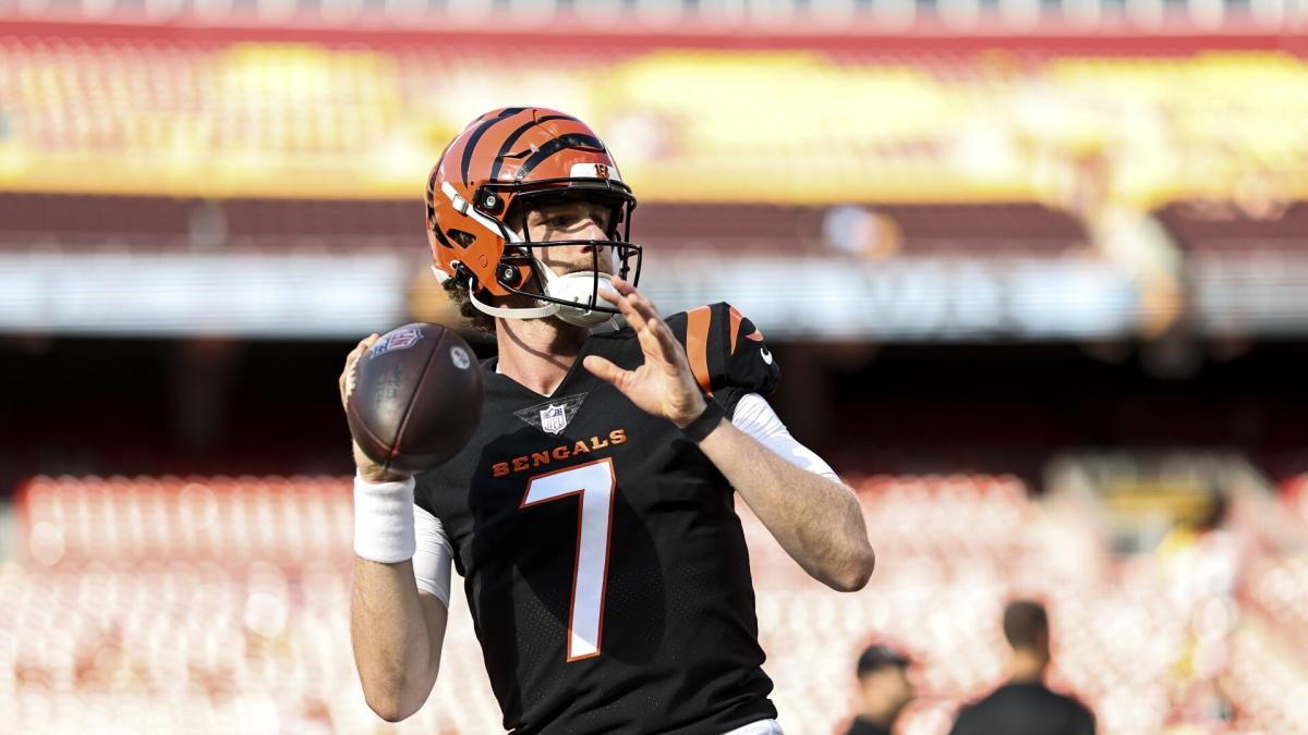 Bengals elevate QB Reid Sinnett from practice squad ahead of MNF game vs.  Rams