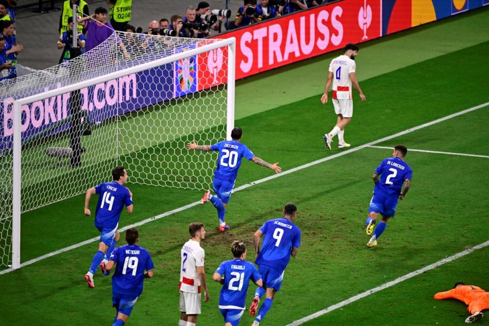 Zaccagni 98th minute equaliser saved Italy from EURO 2024 elimination
