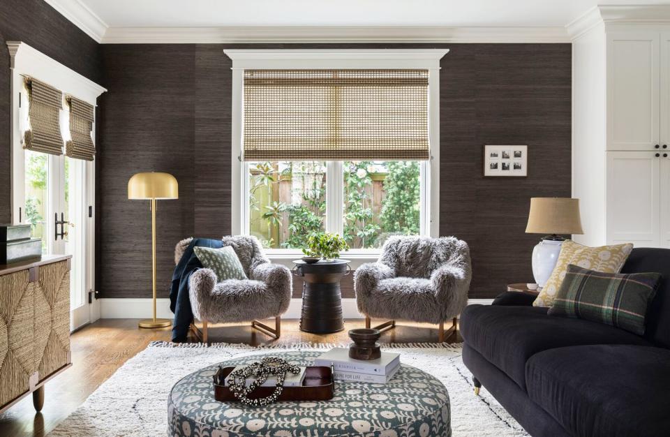 These Designer Rooms Will Make You Want to Get Grasscloth Wallpaper