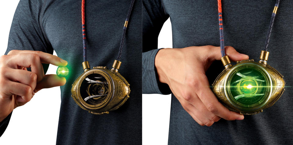 Hasbro's Eye of Agamotto is perfect for any Doctor Strange cosplay.