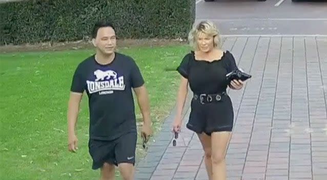 The couple have allegedly been targeting several Perth restaurants with the same scamming tactics, restaurants claim. Source: 7 News