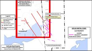 The CLR Project is 5 km east of the Cluff Lake Road (Hwy 955), which leads to the historic Cluff Lake Mine, which historically produced approximately 62,000,000 lbs of yellowcake uranium.