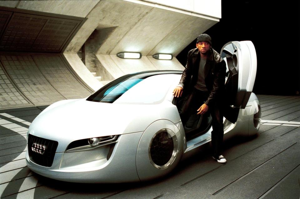 Will Smith’s Audi looks cool and can survive attacks by violent robots (Alamy Stock Photo)