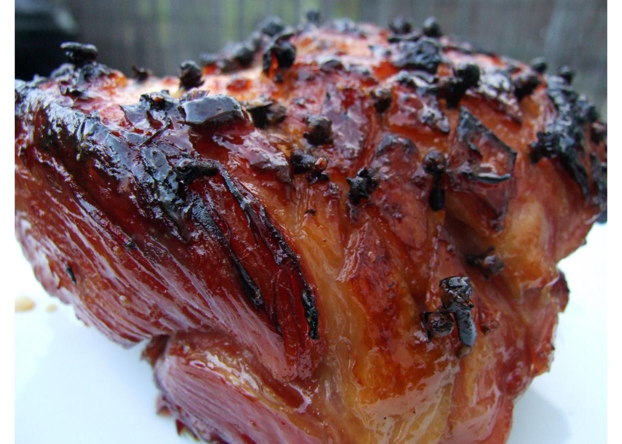 bourbon mustard ham