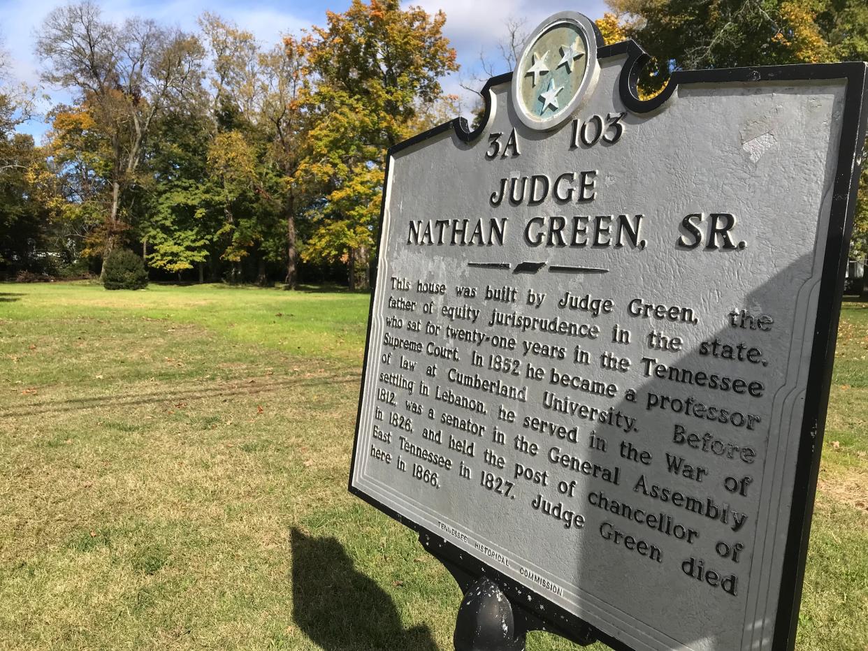 A Lebanon home once owned by Nathan Green that was recently demolished led to an ordinance that temporarily stops demolition of structures in three areas of the city being studied for historical overlays.