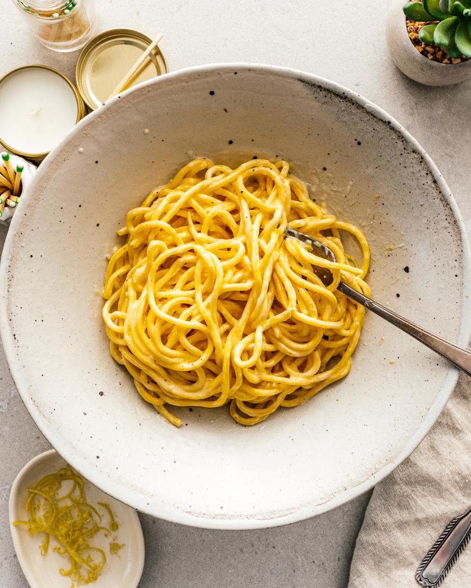 Date Night Lemon Pasta from I Am A Food Blog