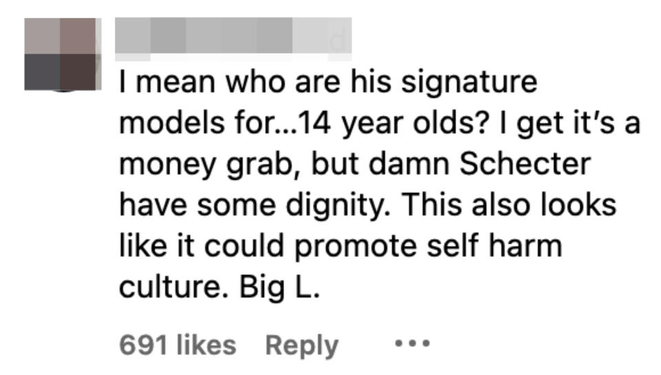 i mean who are his signiture models for 14 year olds?