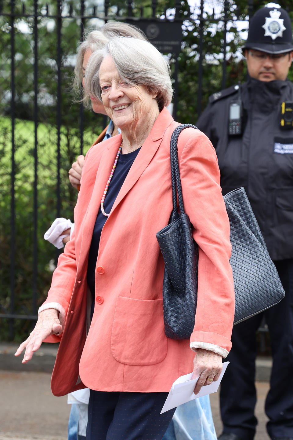 Closeup of Maggie Smith