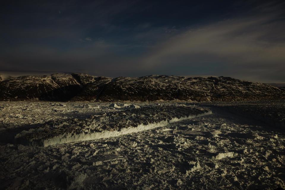 El colapso de un glaciar en Groenlandia muestra los efectos del cambio climático