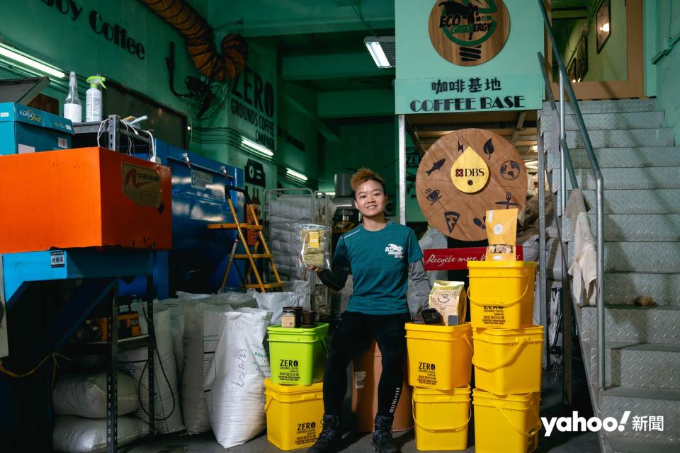 綠行俠推行咖啡渣回收運動已近九年，現在社會大眾對於咖啡渣的循環再造亦多了認知。
