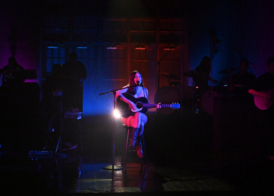 Kacey Musgraves performs on “Saturday Night Live.” - Credit: Will Heath/NBC