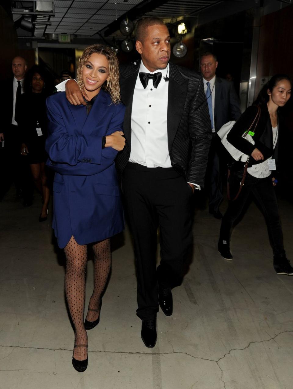 12) Jay makes Beyoncé feel protected.