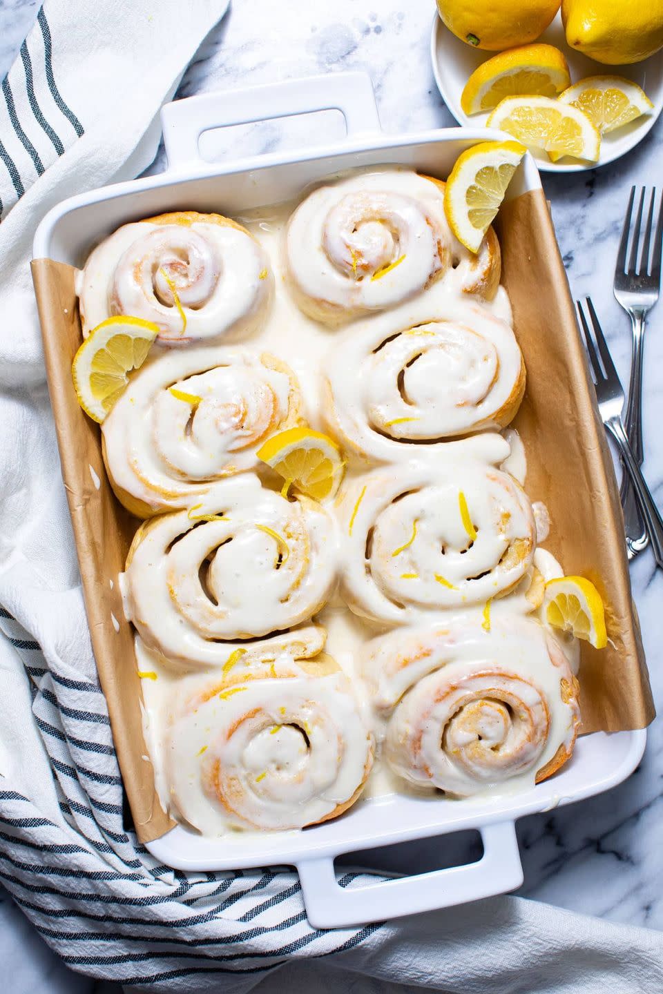 lemon desserts lemon sweet rolls