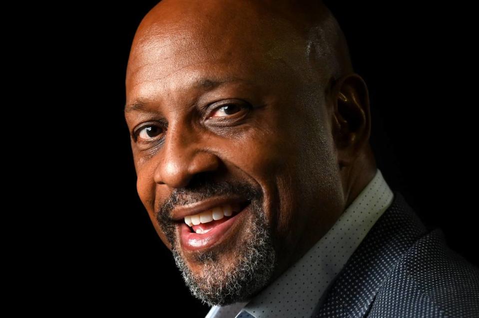 Former NBA great and Hall of Fame member Alonzo Mourning says the most important thing in life is “to serve, not to be served. ... You don’t have to have a lot to do it. It’s your time. Showing love and support. Be a positive influence to a child.”