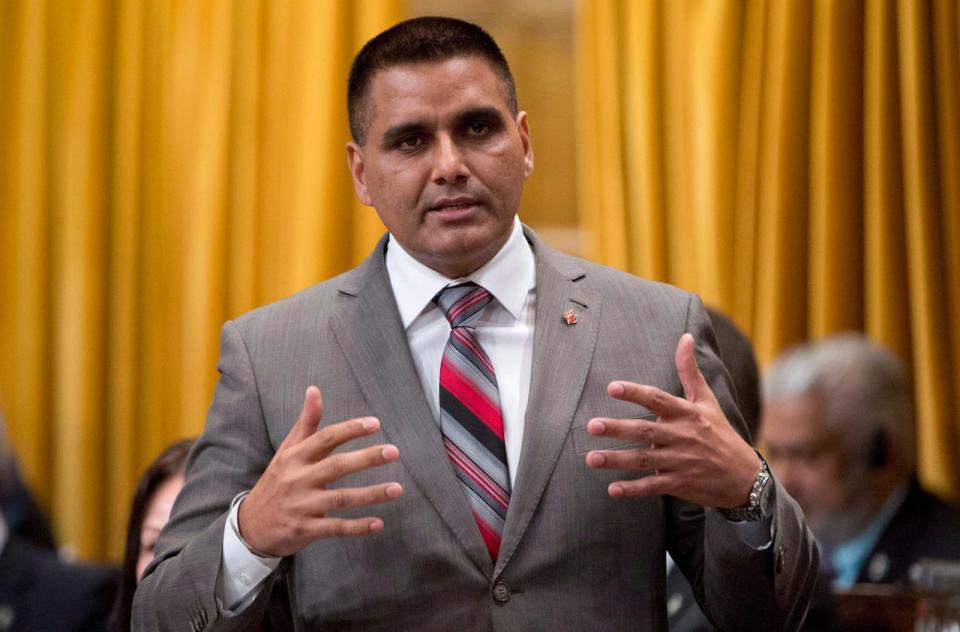 Ontario PC's Parm Gill resigned from his MPP seat and from Ontario Premier Doug Ford's cabinet on Thursday to run for Pierre Poilievre's Conservatives.  (Adrian Wyld/Canadian Press - image credit)