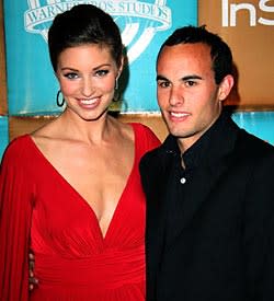 Bianca Kajlich and Landon Donovan