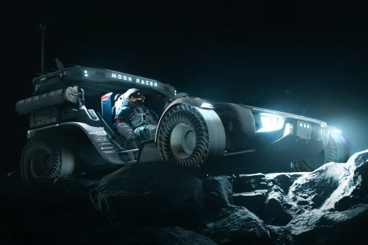 Intuitive Machines’ Moon Racer lunar terrain vehicle concept was selected for development by Nasa (Intuitive Machines)