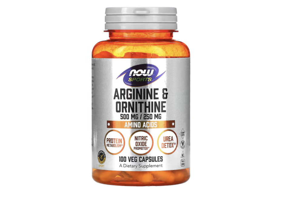 Now Foods, Sports, Arginine & Ornithine. (PHOTO: iHerb)