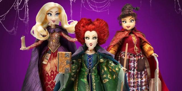 Disney's New 'Hocus Pocus' Dolls Feature Winifred's Spell Book and