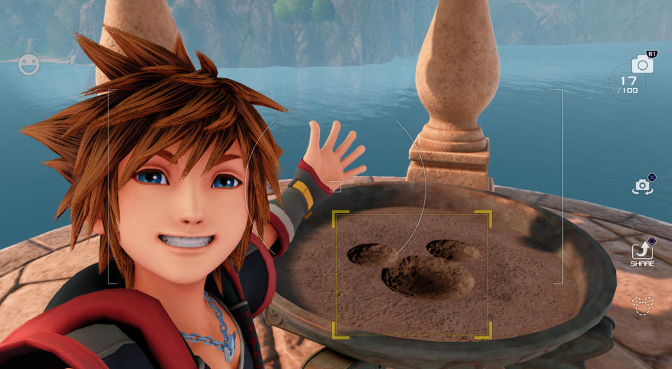 In Kingdom Hearts 3, Sora gets an iPhone.