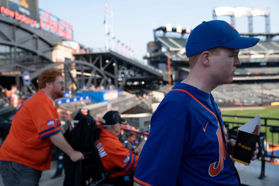 Dennis Gannon during a Mets vs.Phillies game at Citi Field on Wednesday, May 31, 2023.