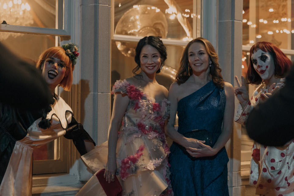 Lucy Liu, left, and Diane Lane in <i>A Man in Full</i><span class="copyright">Mark Hill—Netflix</span>