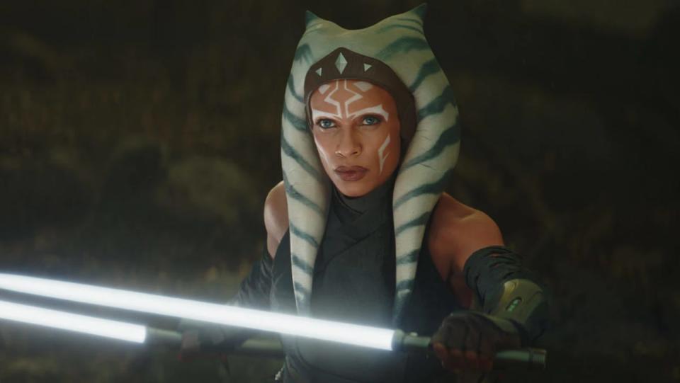 Rosario Dawson as Ahsoka Tano in <i>The Mandalorian</i><span class="copyright">LucasFilm</span>