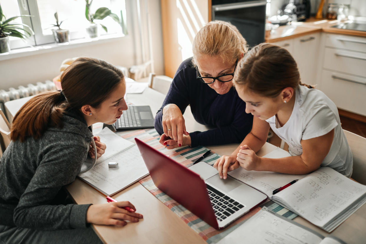 Parents helping kids do schoolwork during the coronavirus quarantine deserve to be paid for their labor, our writer believes. (Photo: Getty Images)