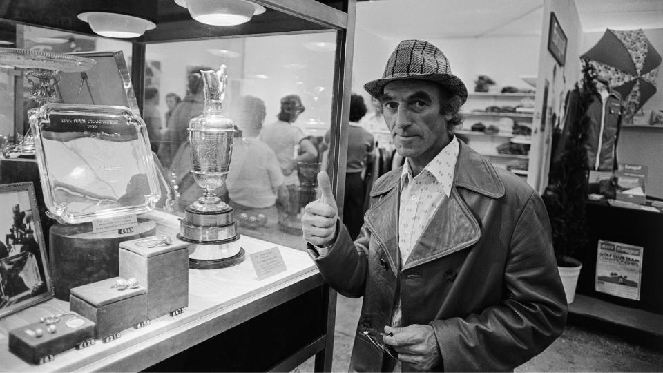 Maurice Flitcroft duped the golf establishment in order to compete at the British Open in 1976. (The People/Mirrorpix via Getty Images)