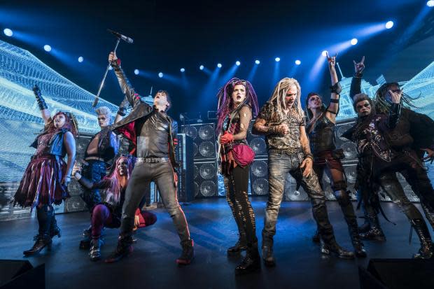 Cast of We Will Rock You 
(Picture: Johan Persson)