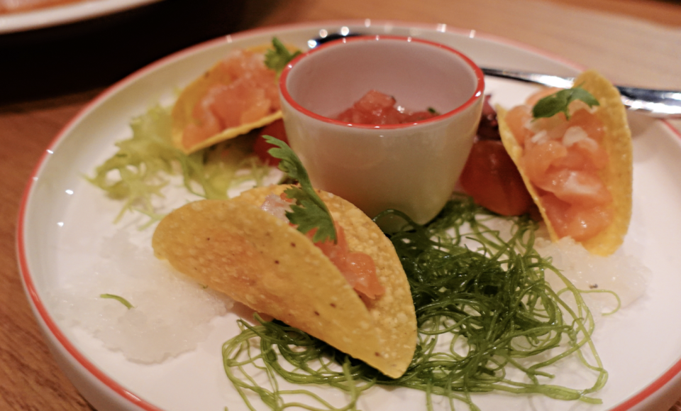 Salmon Taco
