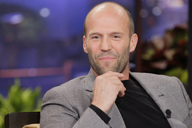 Jason Statham bei Jay Leno im August 2012. (Bild: Getty Images)