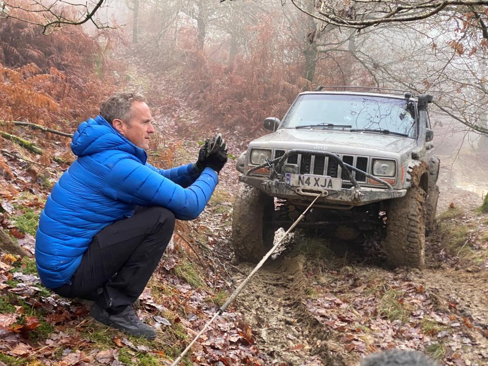 Stephan had bought himself a used Jeep Grand Cherokee, which had the potential to be a contender, but it was off the road due to persistent mechanical problems.