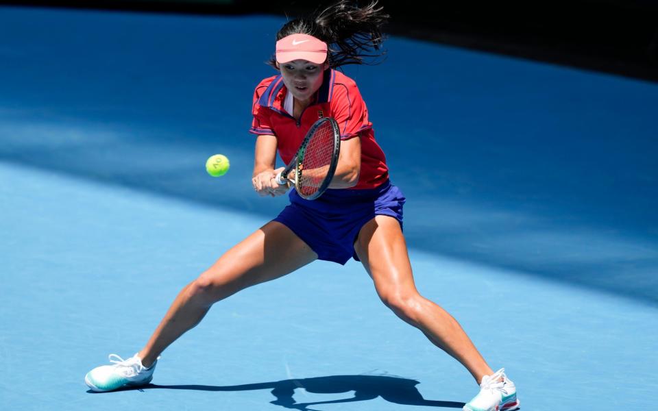 Emma Raducan Australian Open - AP
