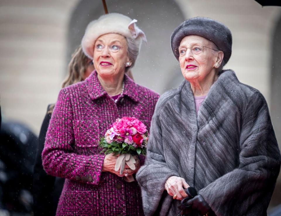 danish royal family received in danish parliament