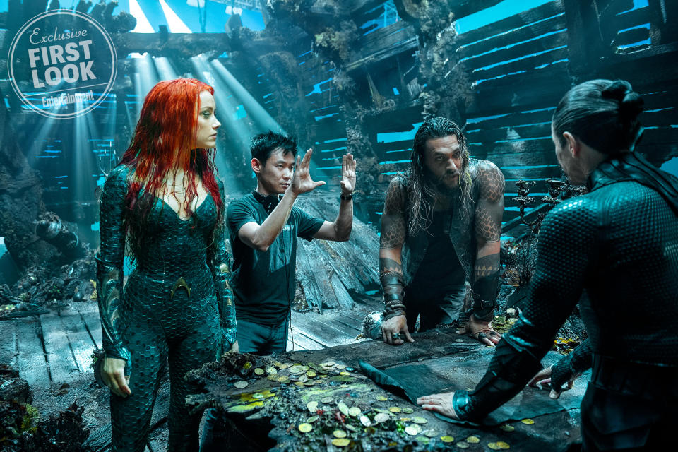 Aquaman director James Wan (Credit: Entertainment Weekly/Warner Bros)