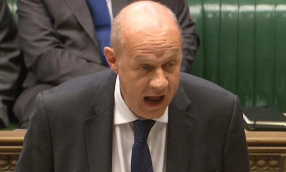 First secretary of state Damian Green told MPs: ‘Motions like that are non-binding motions, so they don’t engage government activity particularly.’