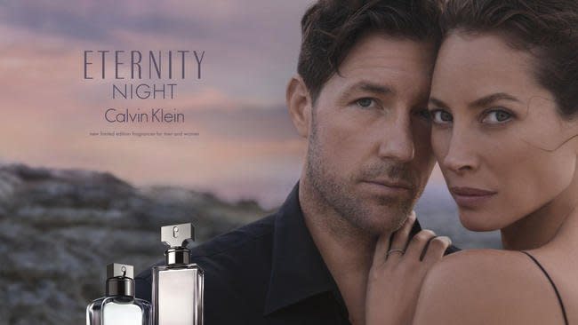 ed burns christy turlington calvin klein 