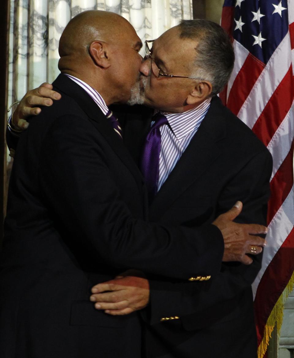 NJ gay couples wed