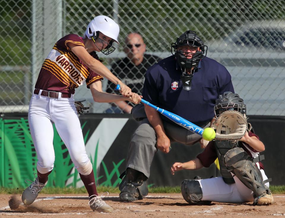 Sienna Tepley has long been a standout for Walsh Jesuit's softball team.