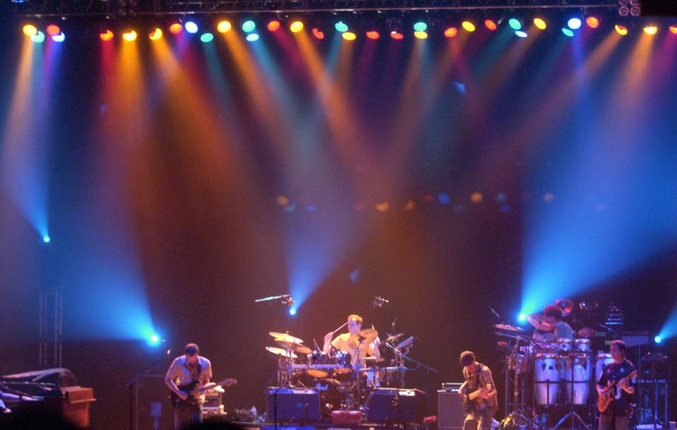 Umphrey's McGee is shown performing March 17, 2007, at the Morris Performing Arts Center in South Bend.