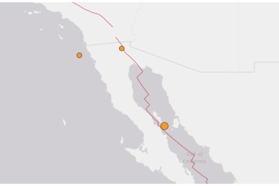 Sismo sacude a Baja California esta madrugada del viernes