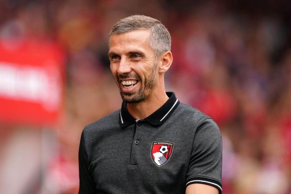 Bournemouth appointed Gary O’Neil on a permanent basis after his successful spell as caretaker coach (Mike Egerton/PA Images) (PA Wire)