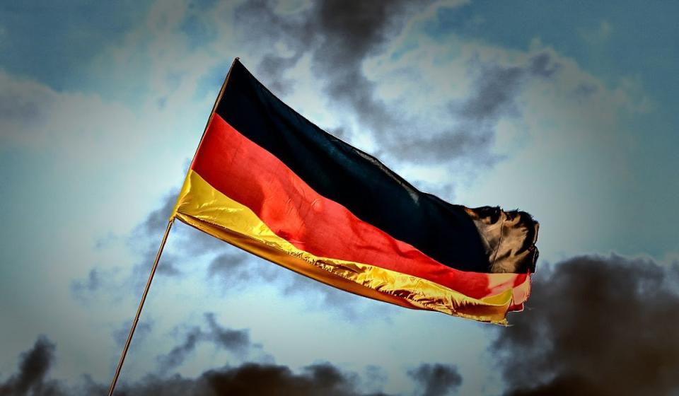 Bandera de Alemania. Foto: Imagen de analogicus en Pixabay