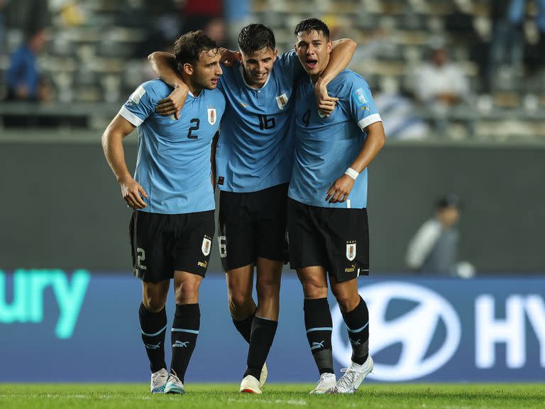 Uruguay goleó a Iraq en el estadio Único de La Plata en su debut en el Mundial Sub 20