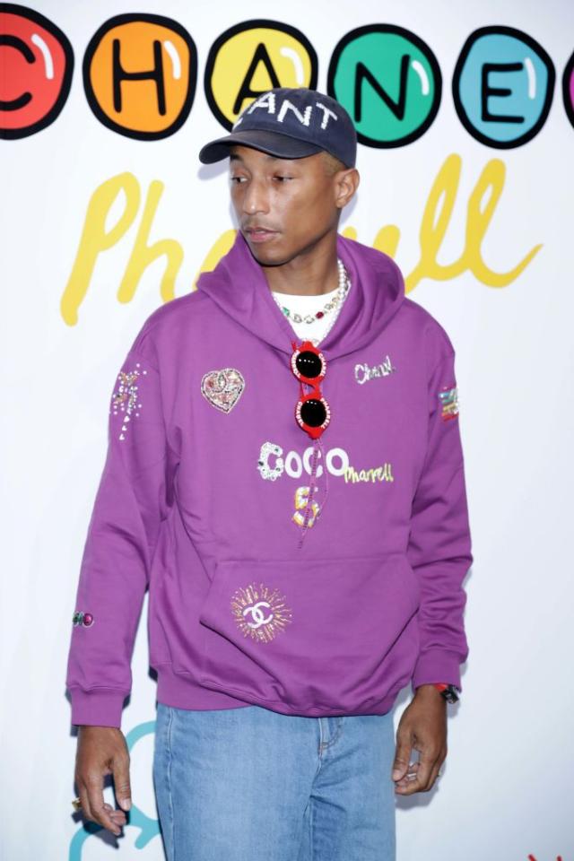 CHANEL on X: Pharrell Williams wearing a CHANEL custom-made suit