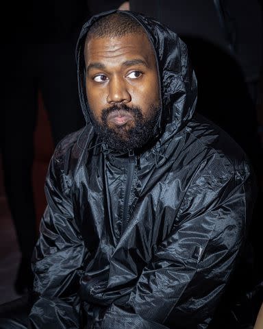 <p>Arnold Jerocki/Getty</p> Kanye West in February 2024.