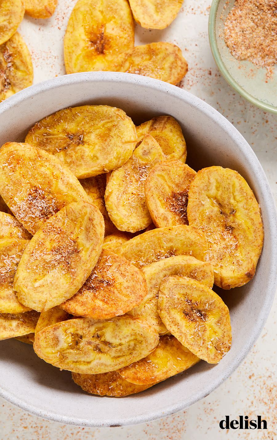 Baked Plantain Chips